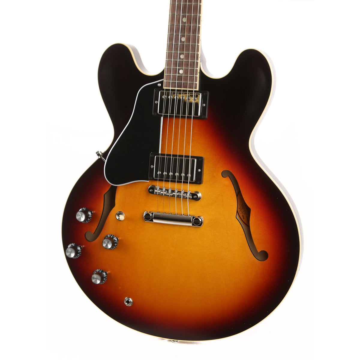 Gibson ES-335 Satin Left-Handed Sunset Burst — 6