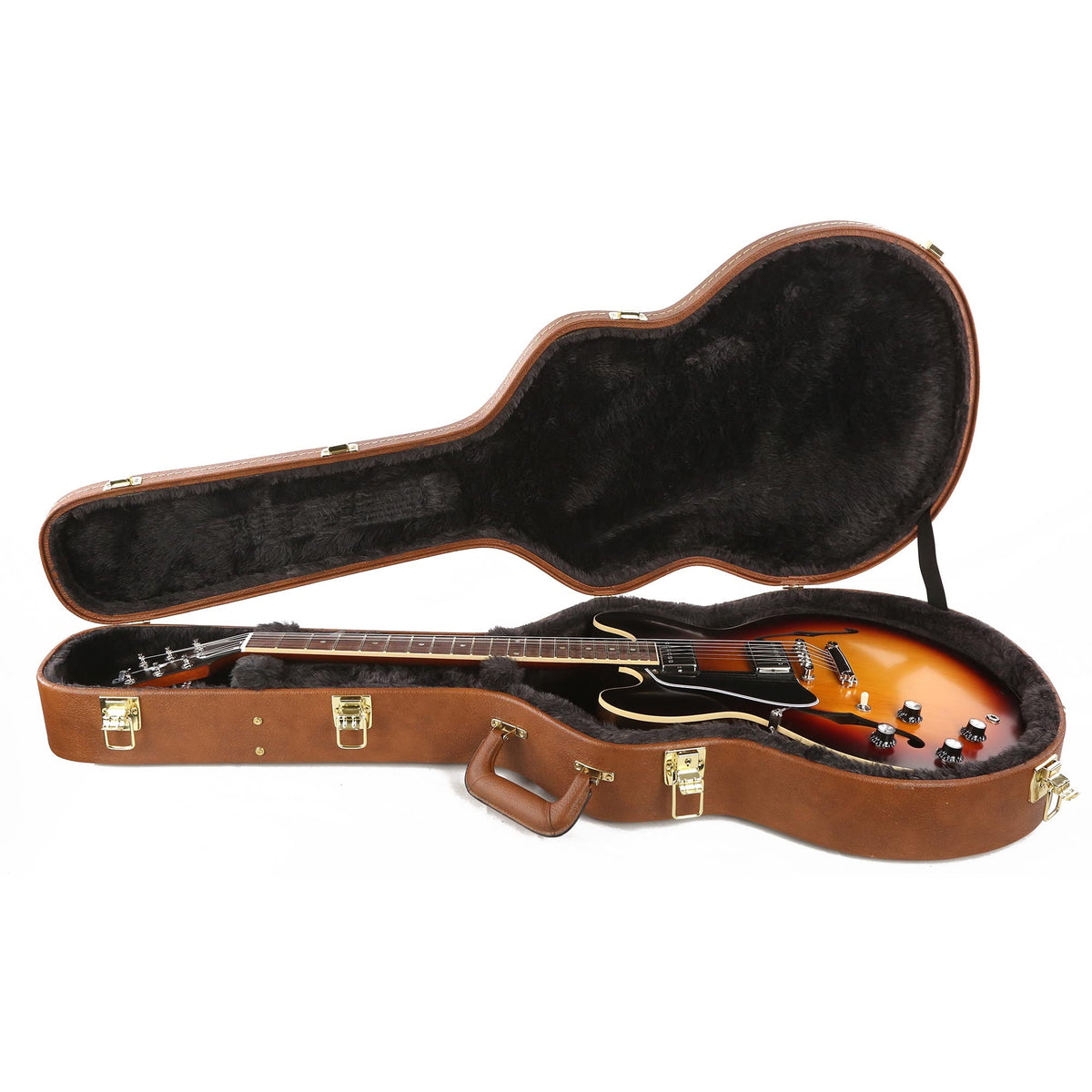 Gibson ES-335 Satin Left-Handed Sunset Burst — 7