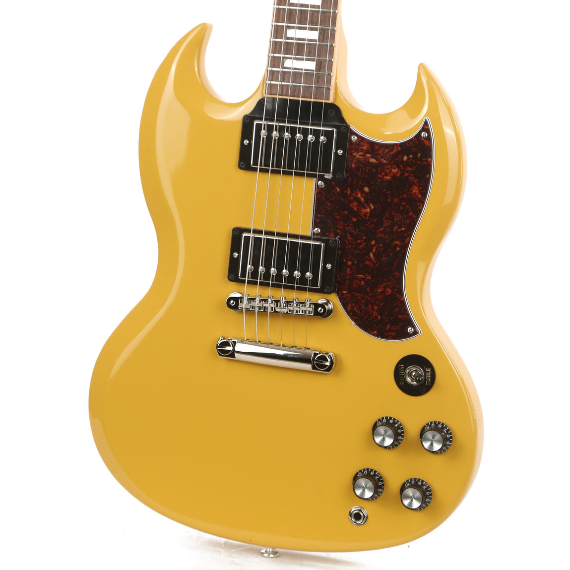 Gibson SG Standard Gloss Yellow with T-Type Humbuckers | The Music Zoo