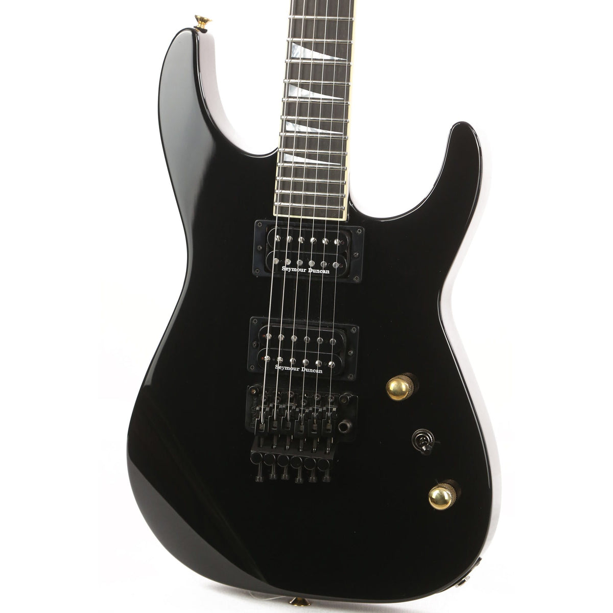 Jackson Custom Shop SL2H-V Soloist Black Music Zoo Exclusive 2019 — 6