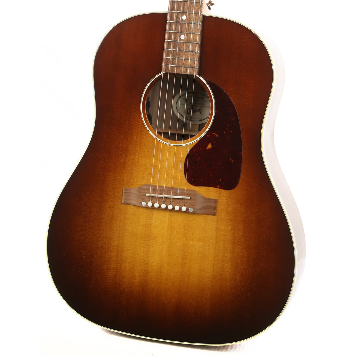 Gibson J-45 Studio Walnut Acoustic-Electric Walnut Burst — 6
