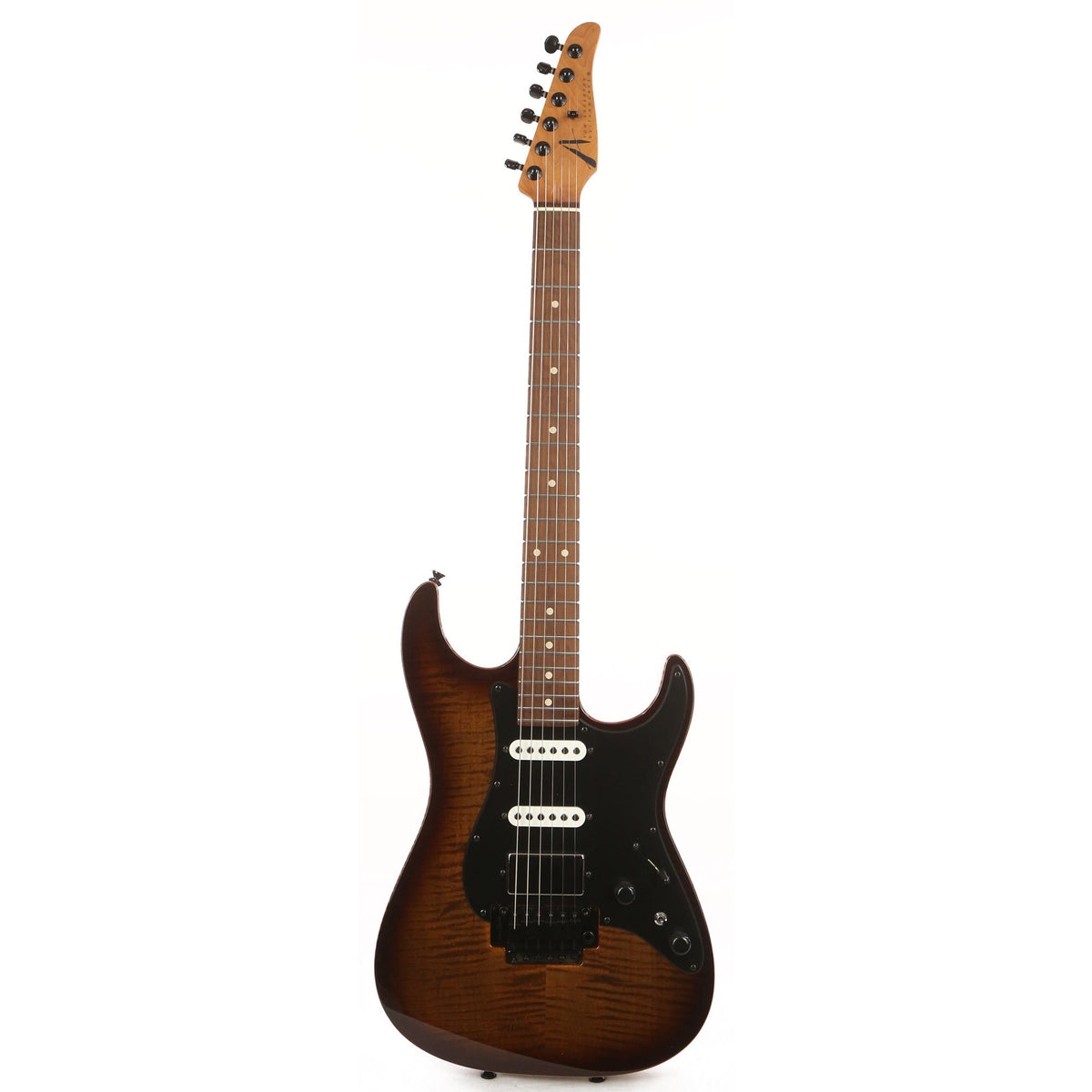 Tom Anderson Drop Top Classic Hollow Brown Sugar Burst with Binding — 2