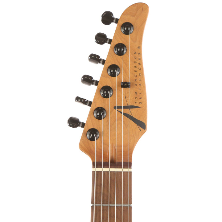 Tom Anderson Drop Top Classic Hollow Brown Sugar Burst with Binding