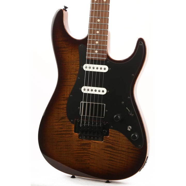 Tom Anderson Drop Top Classic Hollow Brown Sugar Burst with Binding