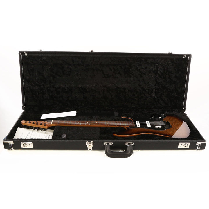 Tom Anderson Drop Top Classic Hollow Brown Sugar Burst with Binding