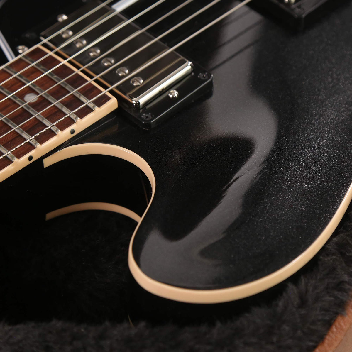 Gibson ES-335 Dot Graphite Metallic 2018 — 7