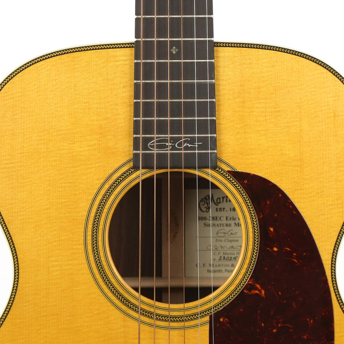 Martin 000-28EC Eric Clapton Signature Acoustic Natural 2018 — 7