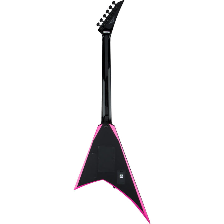 Jackson X Series Rhoads RRX24 Black with Neon Pink Bevels