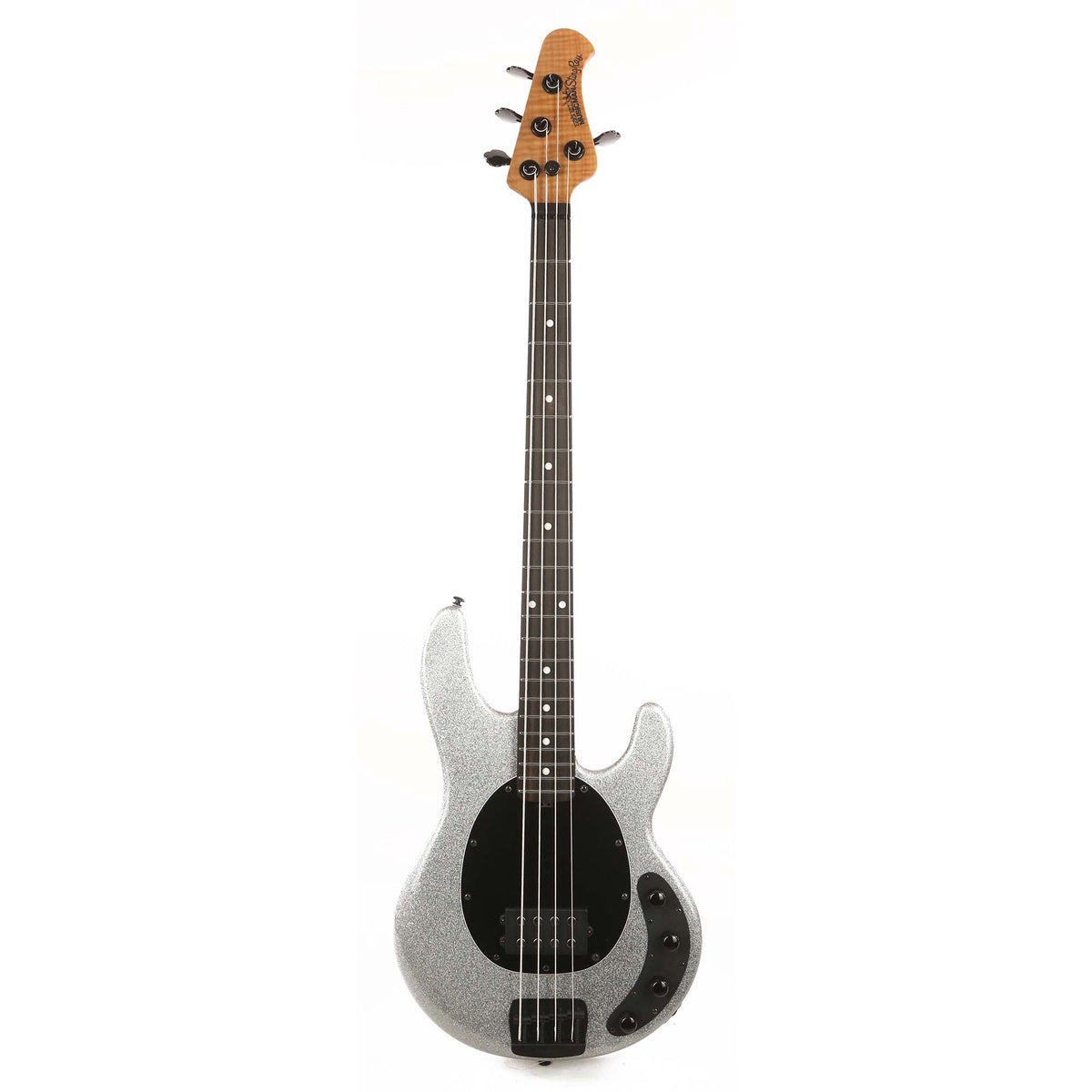 Ernie Ball Music Man StingRay 4 H Special Music Zoo 25th Anniversary Silver Sparkle — 2