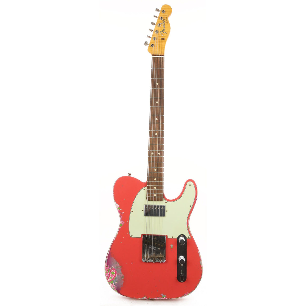 Fender Custom Shop Limited Edition '60s HS Telecaster Fiesta Red over Pink Paisley 2016 — 2