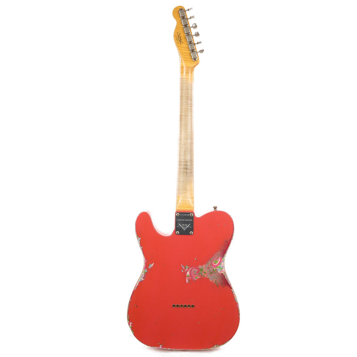 Fender Custom Shop Limited Edition '60s HS Telecaster Fiesta Red over Pink Paisley 2016