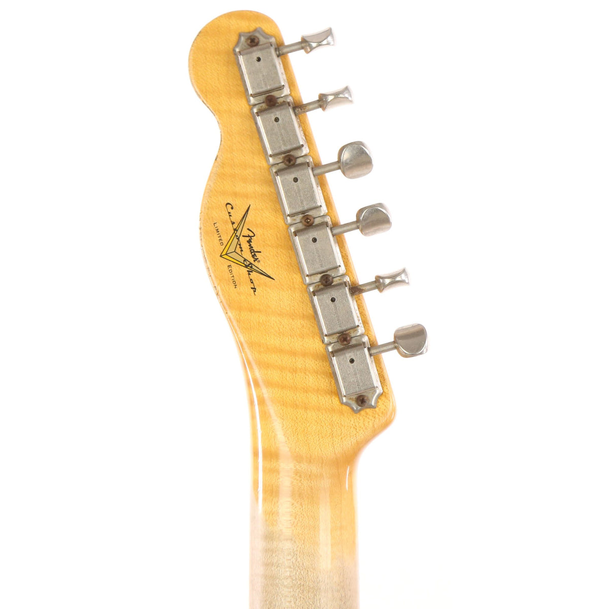 Fender Custom Shop Limited Edition '60s HS Telecaster Fiesta Red over Pink Paisley 2016 — 5