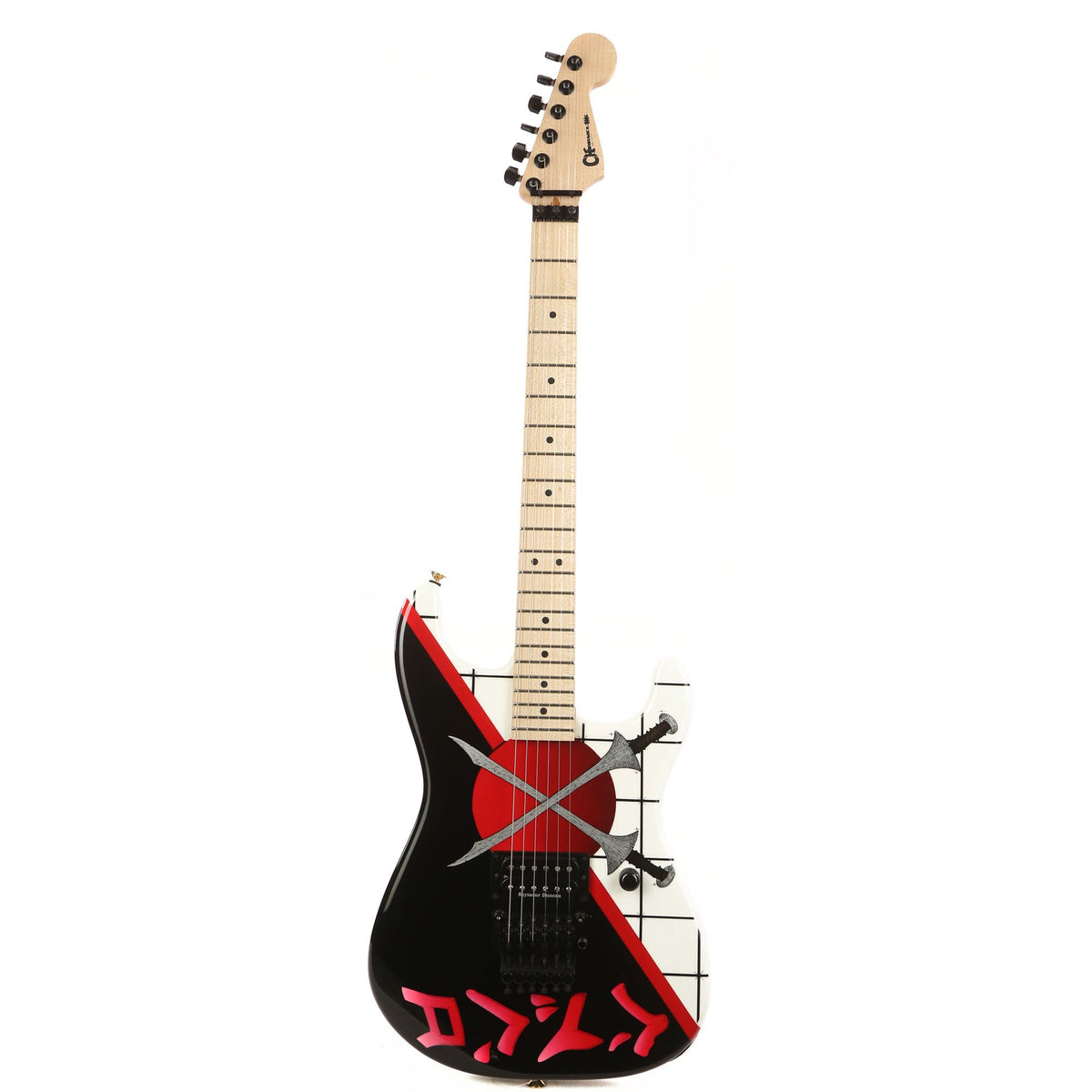 Charvel Custom Shop Warren DeMartini San Dimas Crossed Swords Graphic 2019 — 2