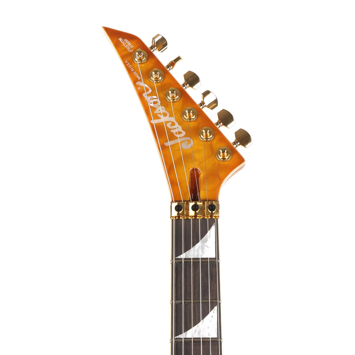 Jackson Custom Shop King V Transparent Amber — 4