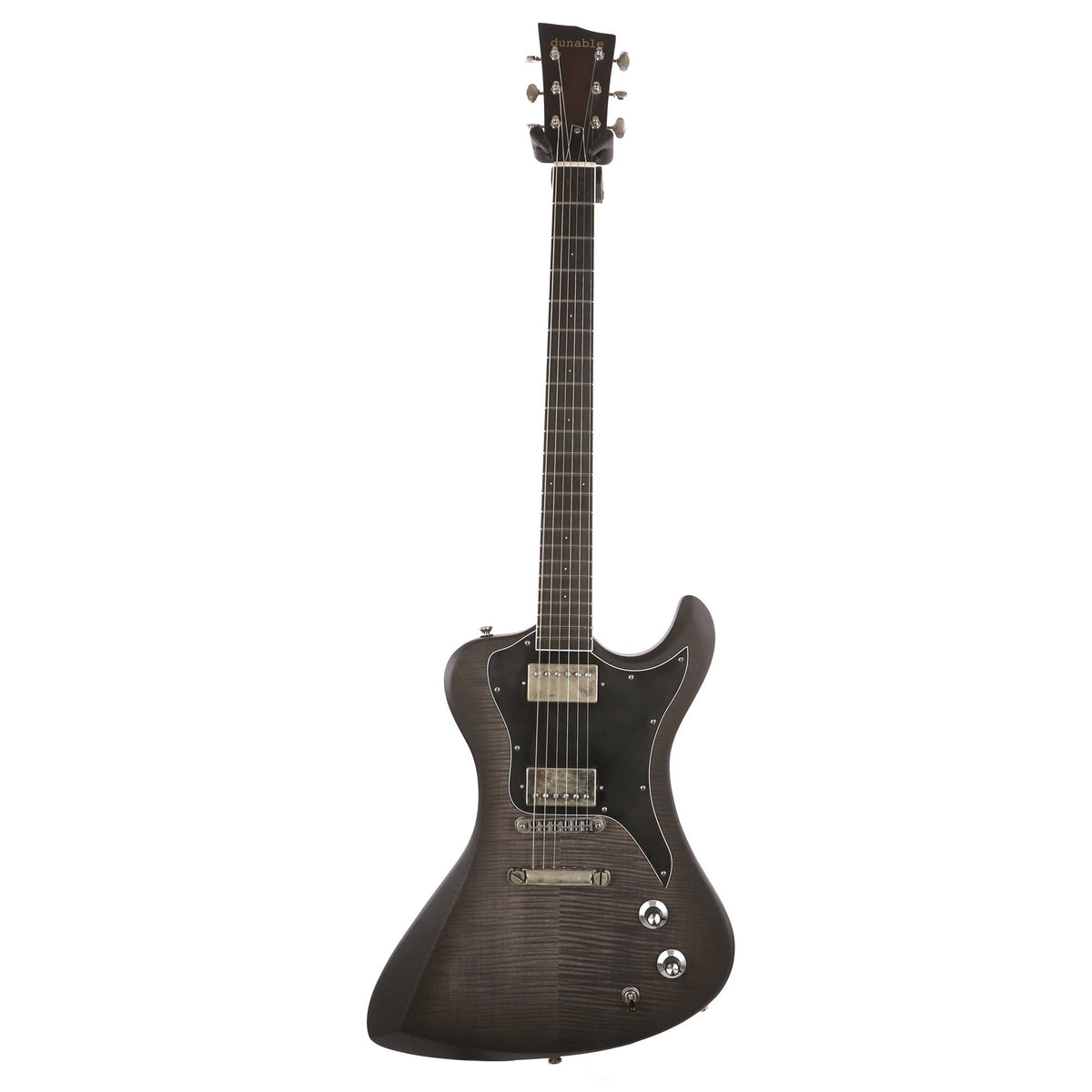 Dunable R2 Charcoal Burst Flame Maple Top — 2