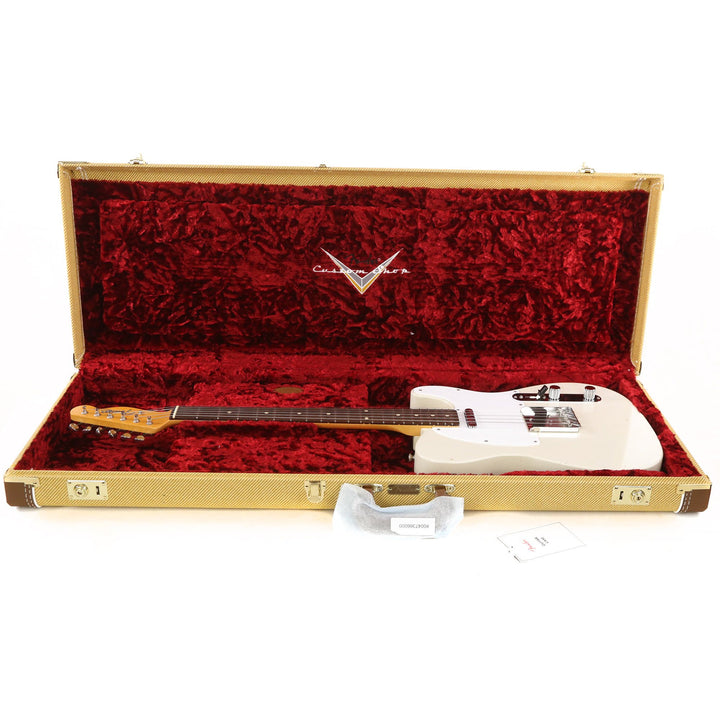 Fender Custom Shop Jimmy Page Signature Telecaster Journeyman Relic White Blonde