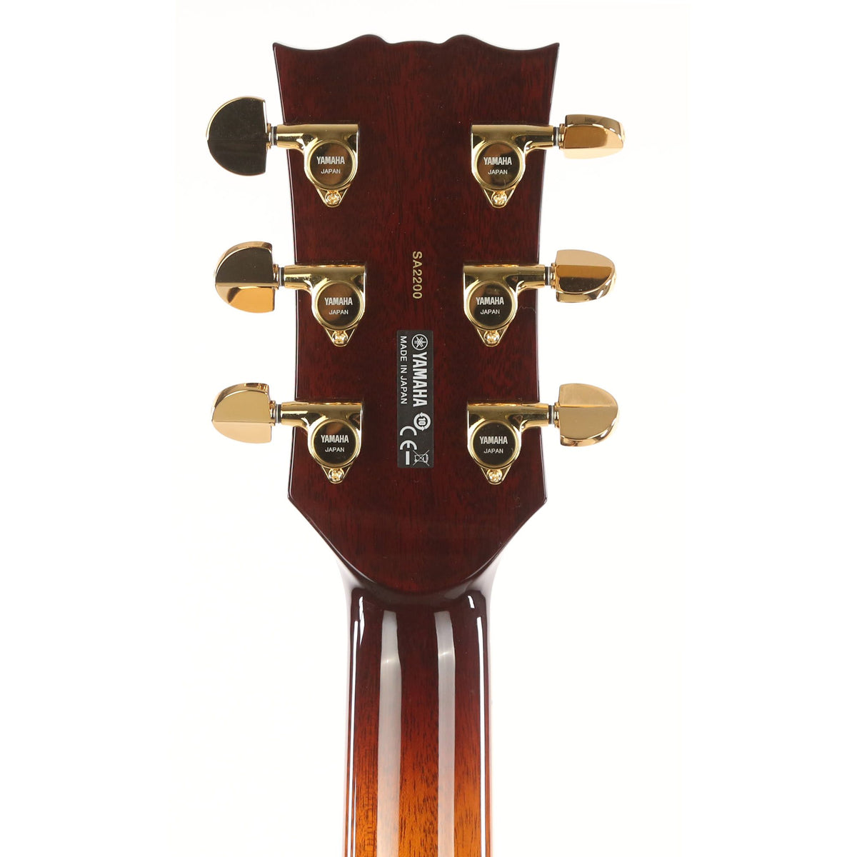 Yamaha SA2200 Semi-Hollow Violin Sunburst Used — 5