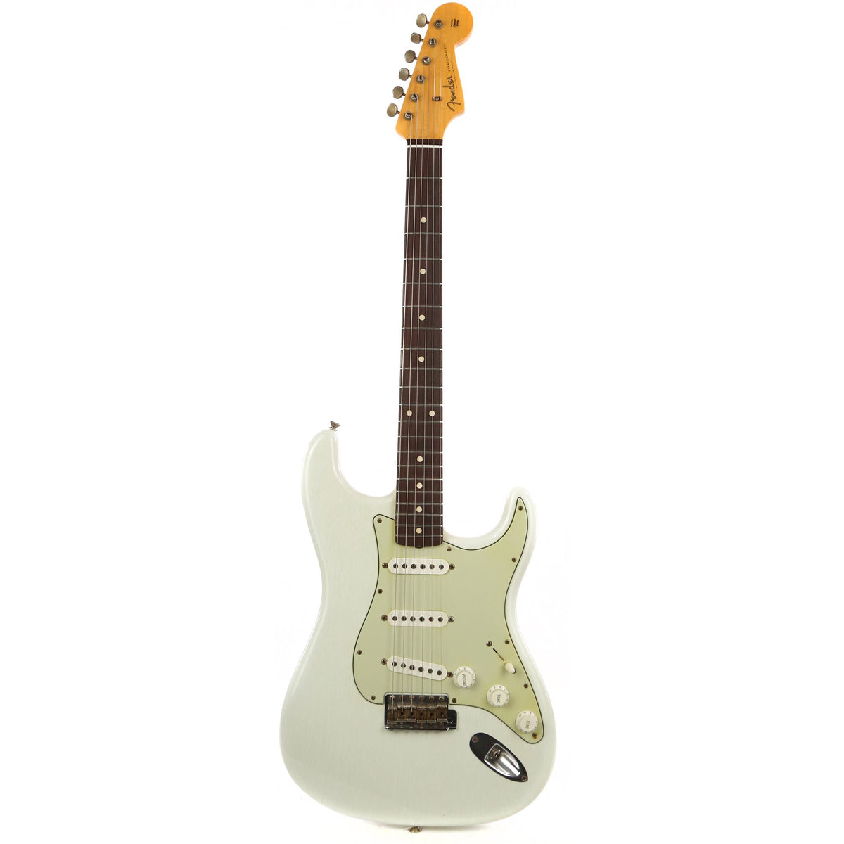 Fender Custom Shop 1960 Stratocaster Relic Olympic White 2011 — 2