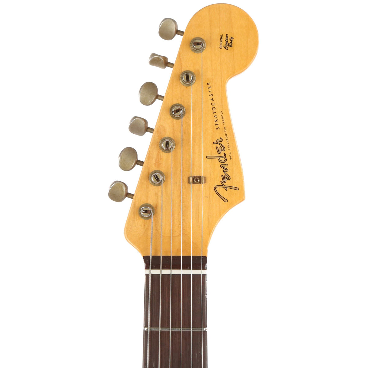 Fender Custom Shop 1960 Stratocaster Relic Olympic White 2011 — 4