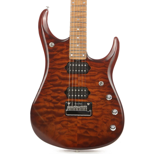 Ernie Ball Music Man BFR JP15 John Petrucci Signature Sahara Burst Quilt 2018