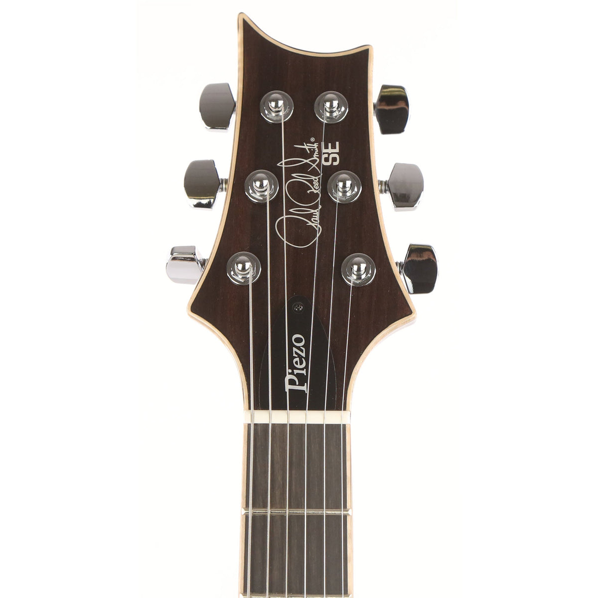 PRS SE Hollowbody II Piezo Black Gold Burst — 4