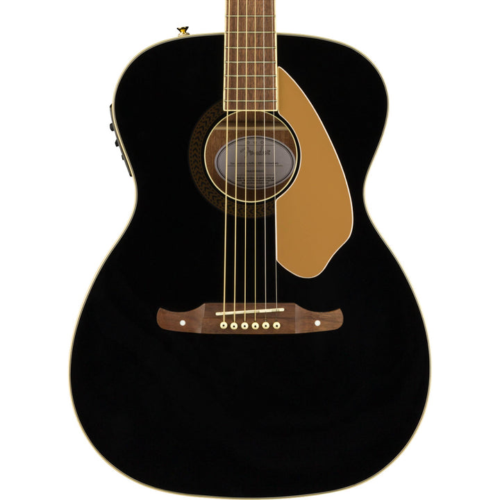 Fender Tim Armstrong 10th Anniversary Hellcat Acoustic-Electric Black Used Top-Crack As Is