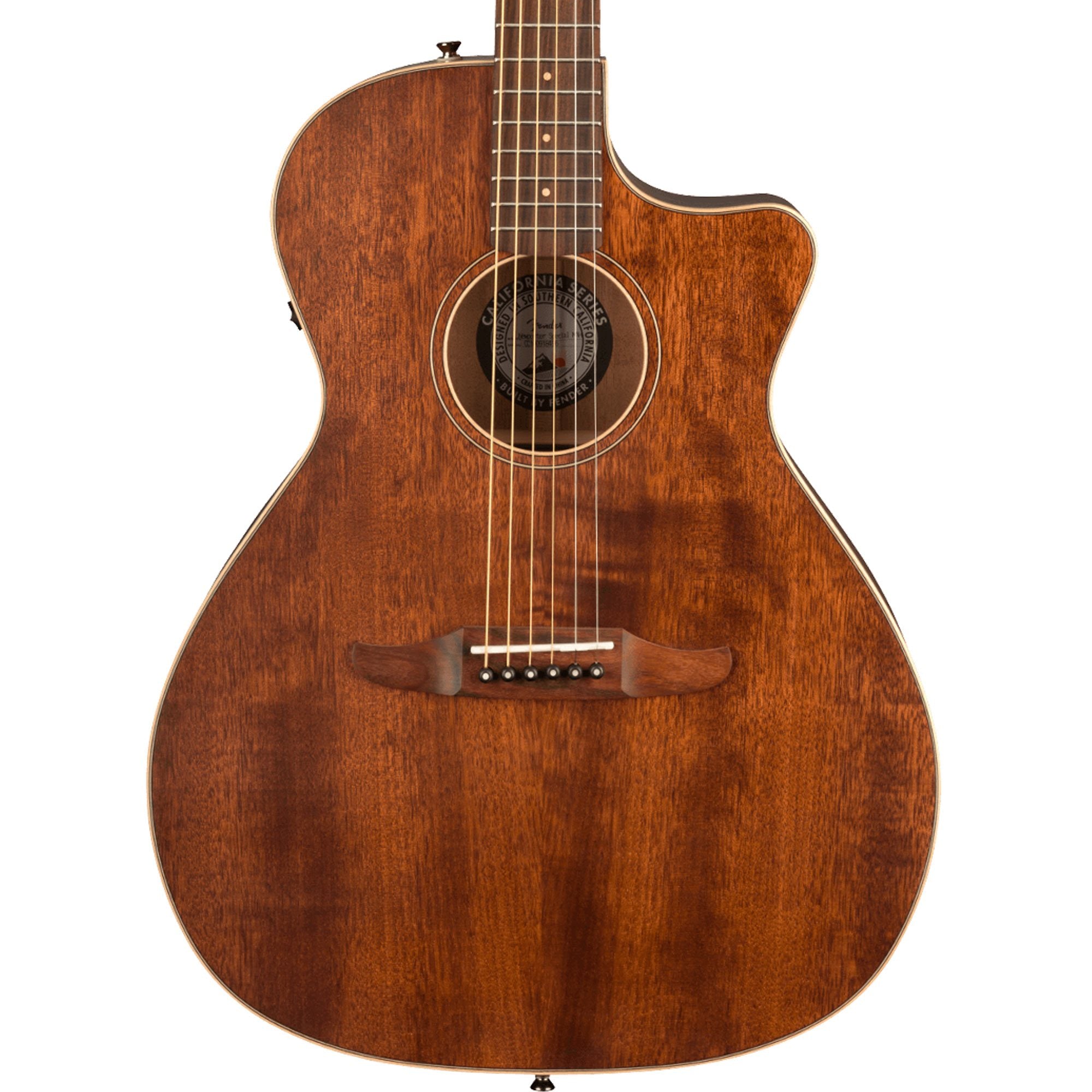 Fender Newporter Special All Mahogany Acoustic-Electric Natural 