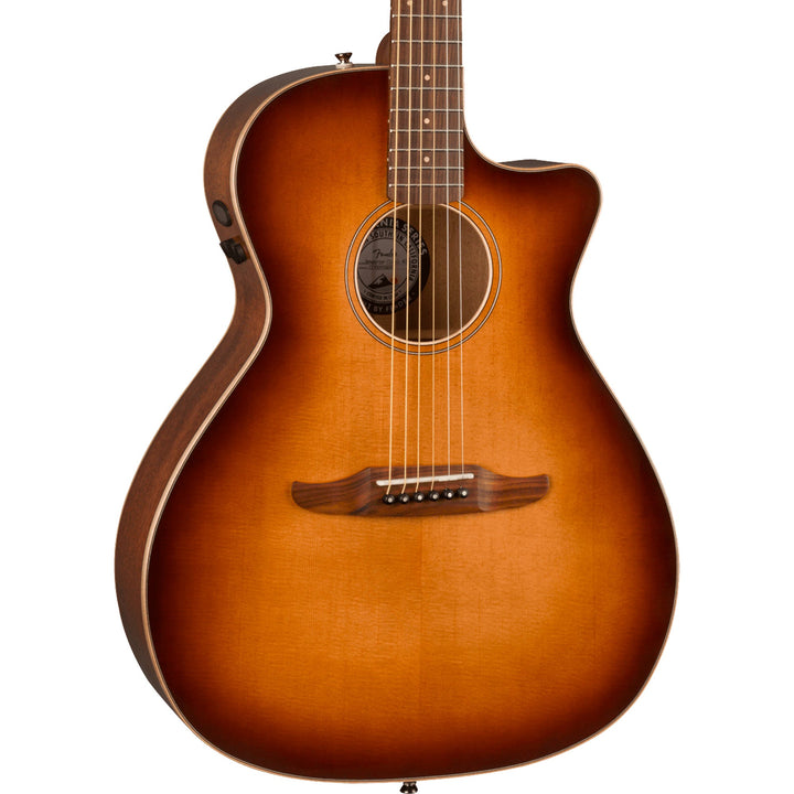 Fender Newporter Classic Acoustic-Electric Aged Cherry Burst