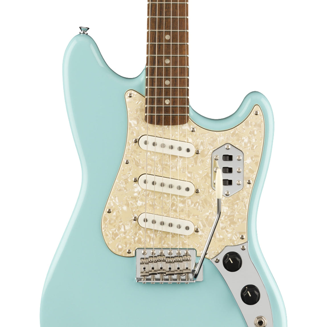 Squier Paranormal Cyclone Daphne Blue | The Music Zoo