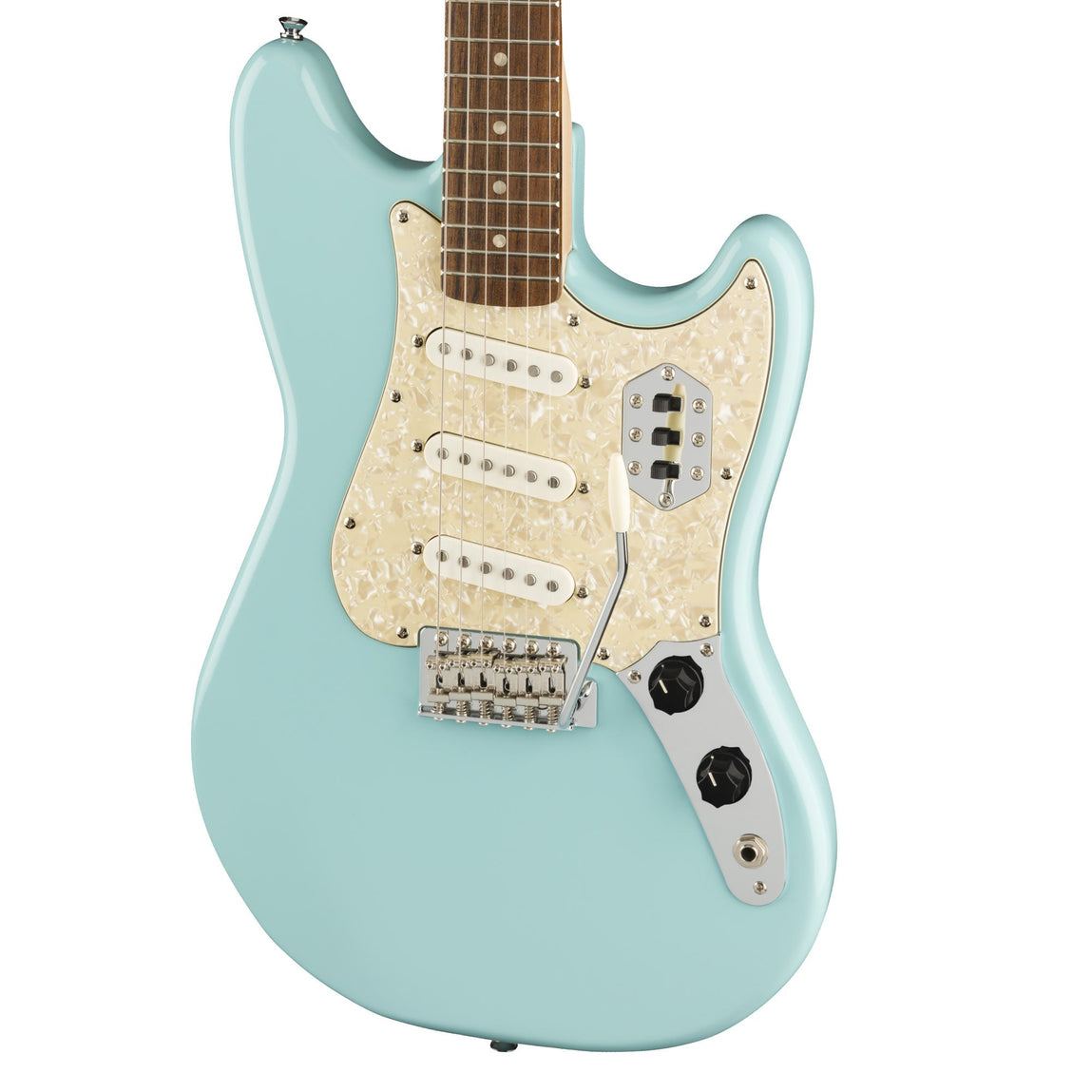 Squier Paranormal Cyclone Daphne Blue | The Music Zoo