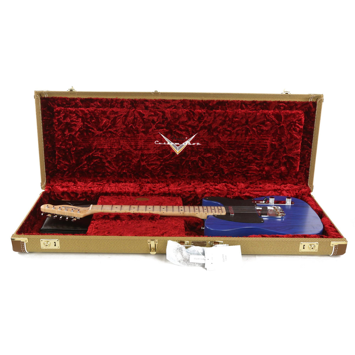 Fender Custom Shop '51 Nocaster NOS Satin Cobalt Blue Transparent — 9