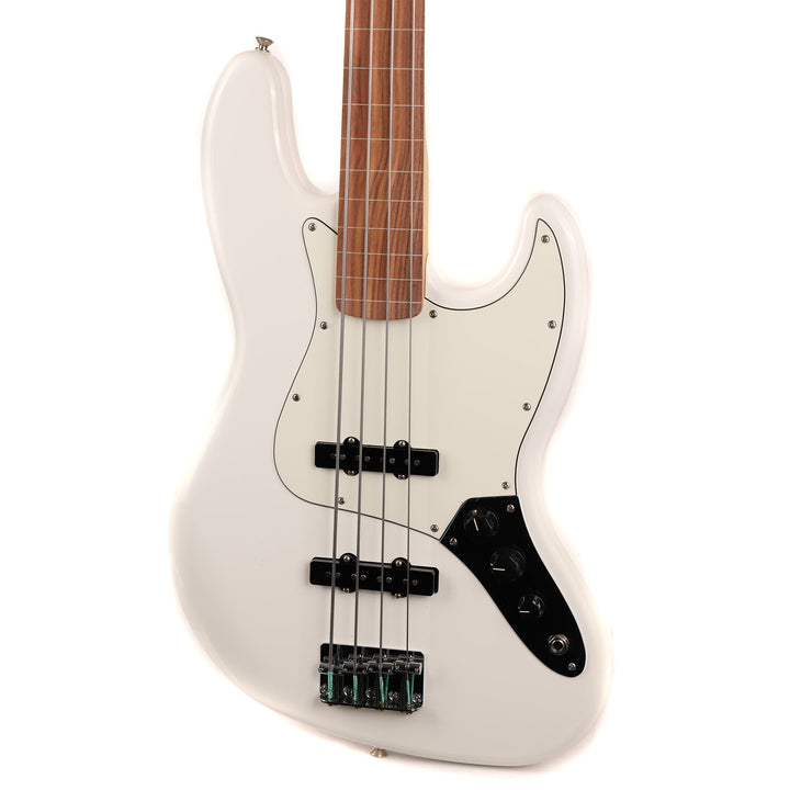 Fender Player Jazz Bass Fretless Polar White Used
