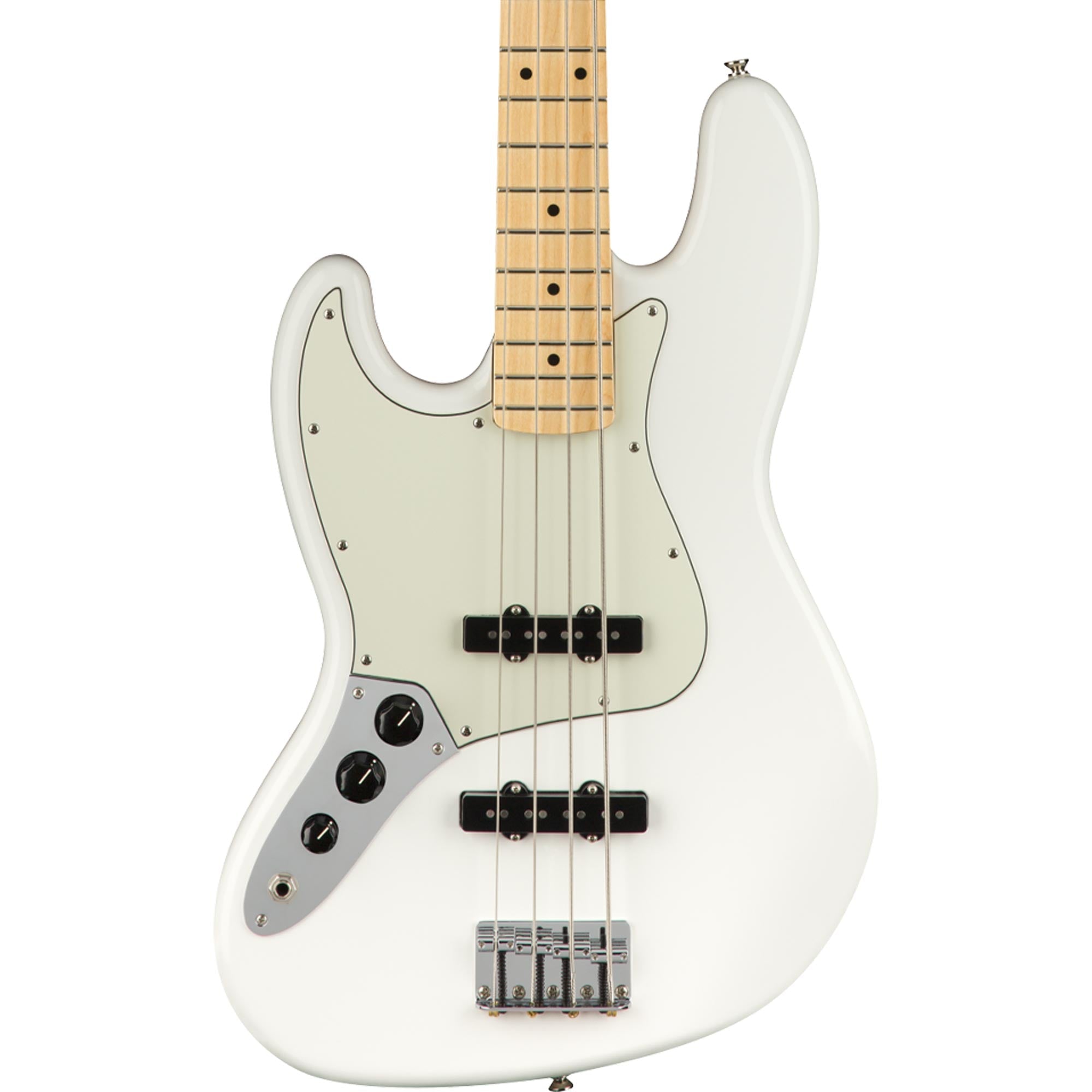 Fender Player Series Jazz Bass Left-Handed Polar White | The Music Zoo