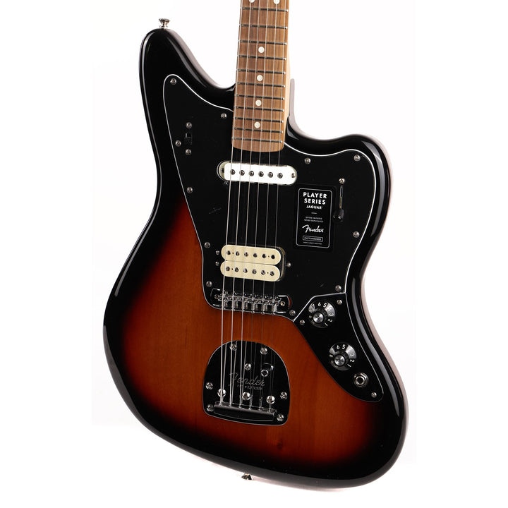 Fender Player Jaguar 3-Tone Sunburst Pau Ferro Fretboard Used