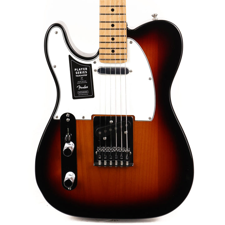 Fender Player Telecaster Left-Handed 3-Tone Sunburst Maple Fretboard