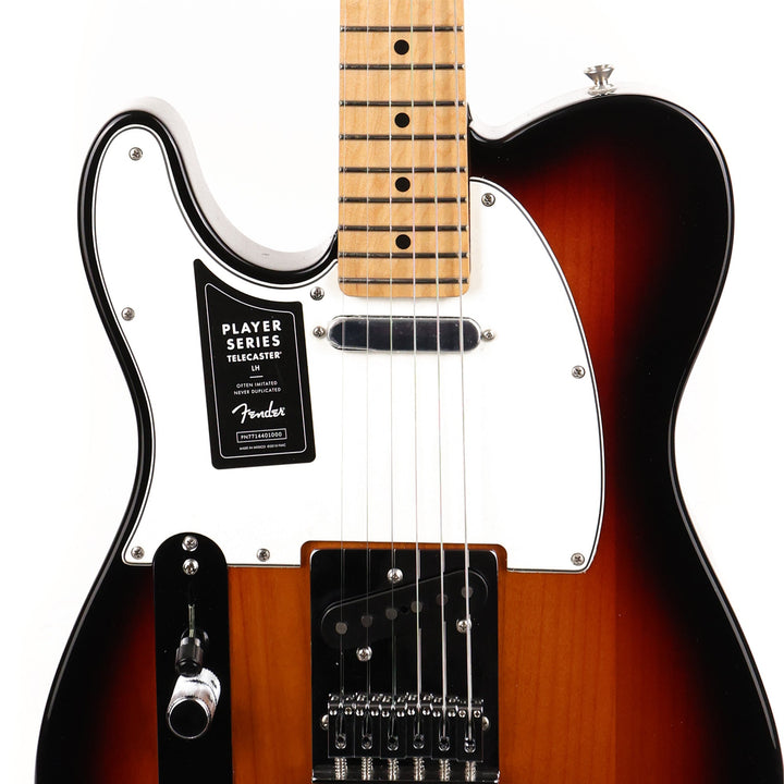 Fender Player Telecaster Left-Handed 3-Tone Sunburst Maple Fretboard