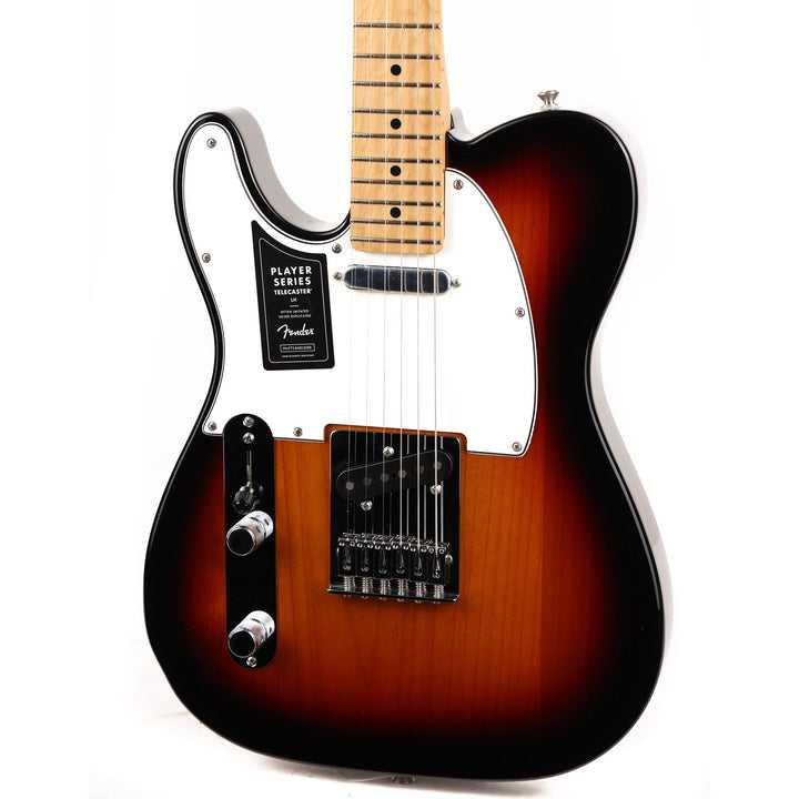 Fender Player Telecaster Left-Handed 3-Tone Sunburst Maple Fretboard