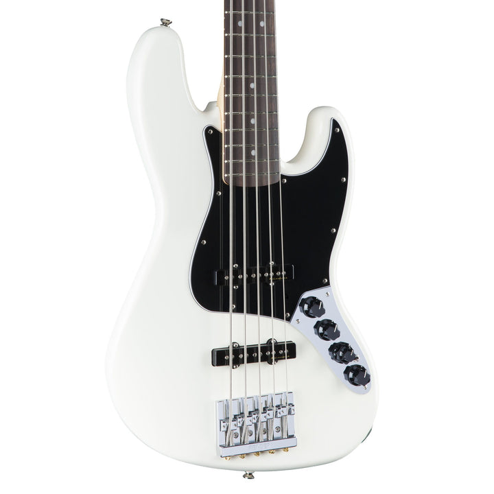 Fender Deluxe Active Jazz Bass V Olympic White