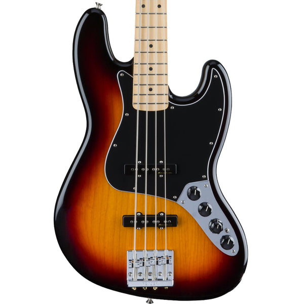 Fender Deluxe Active Jazz Bass 3-Tone Sunburst Maple Fretboard Used