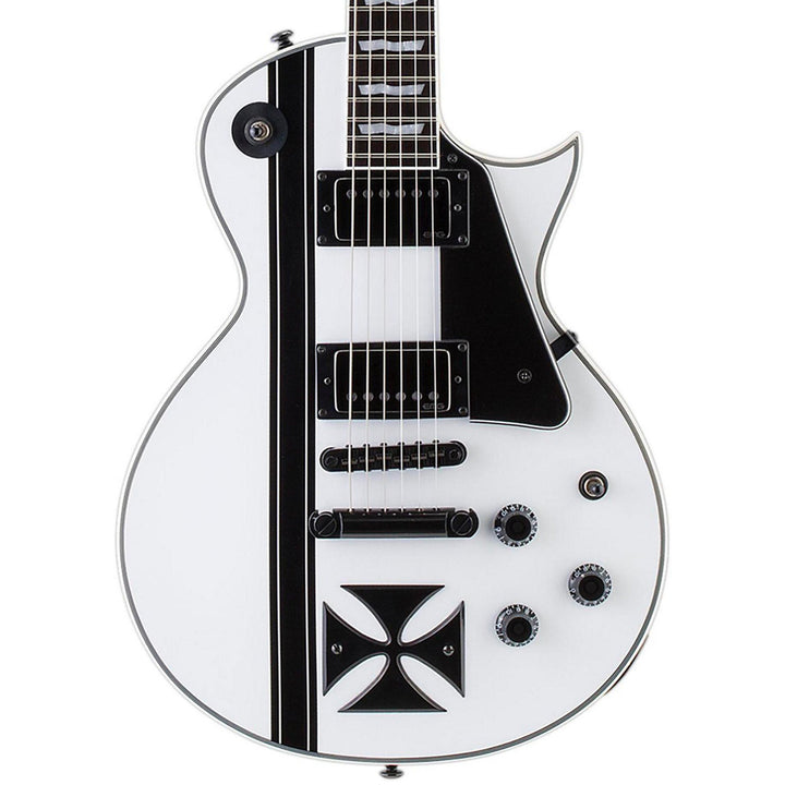 ESP LTD Iron Cross James Hetfield Signature Guitar Snow White Used