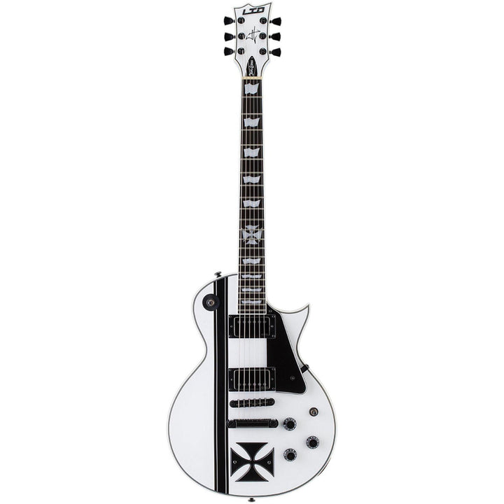 ESP LTD Iron Cross James Hetfield Signature Guitar Snow White Used