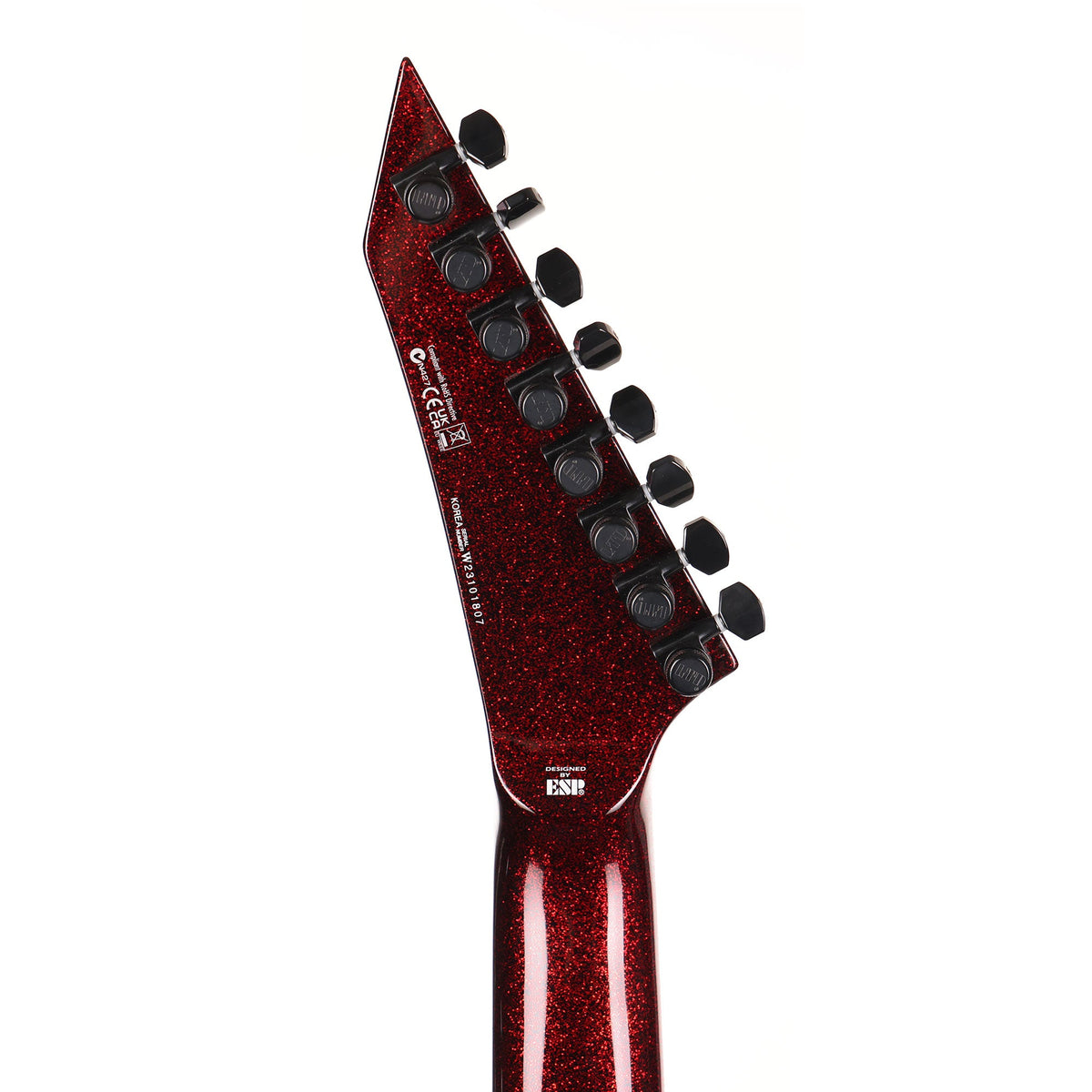 ESP LTD SC-608 Stephen Carpenter Signature 8-String Red Sparkle — 5