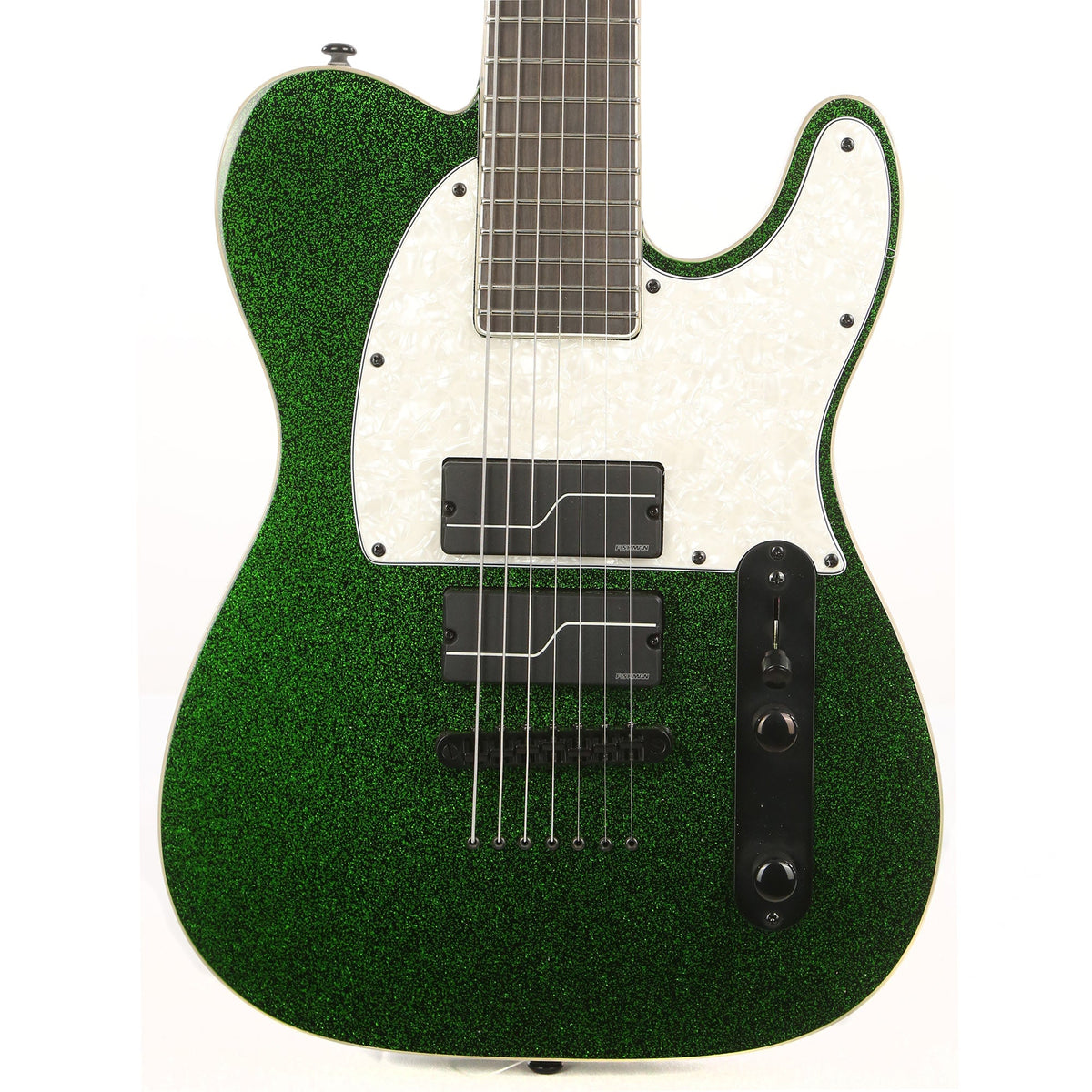 ESP LTD Stephen Carpenter Signature SCT-607 Baritone Green Sparkle — 1