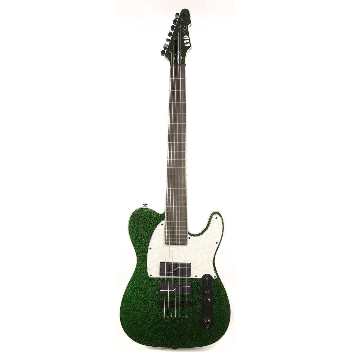 ESP LTD Stephen Carpenter Signature SCT-607 Baritone Green Sparkle — 2