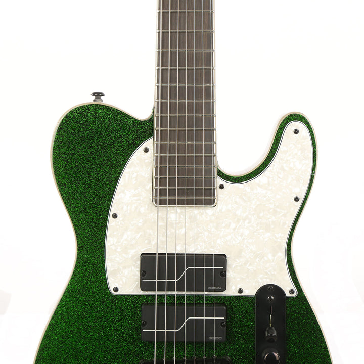 ESP LTD Stephen Carpenter Signature SCT-607 Baritone Green Sparkle
