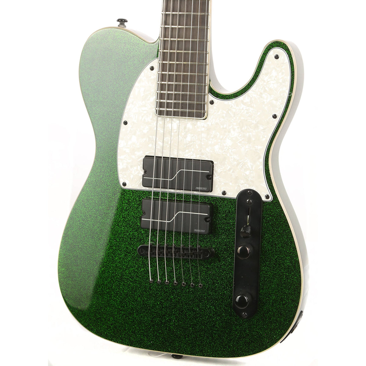 ESP LTD Stephen Carpenter Signature SCT-607 Baritone Green Sparkle — 6