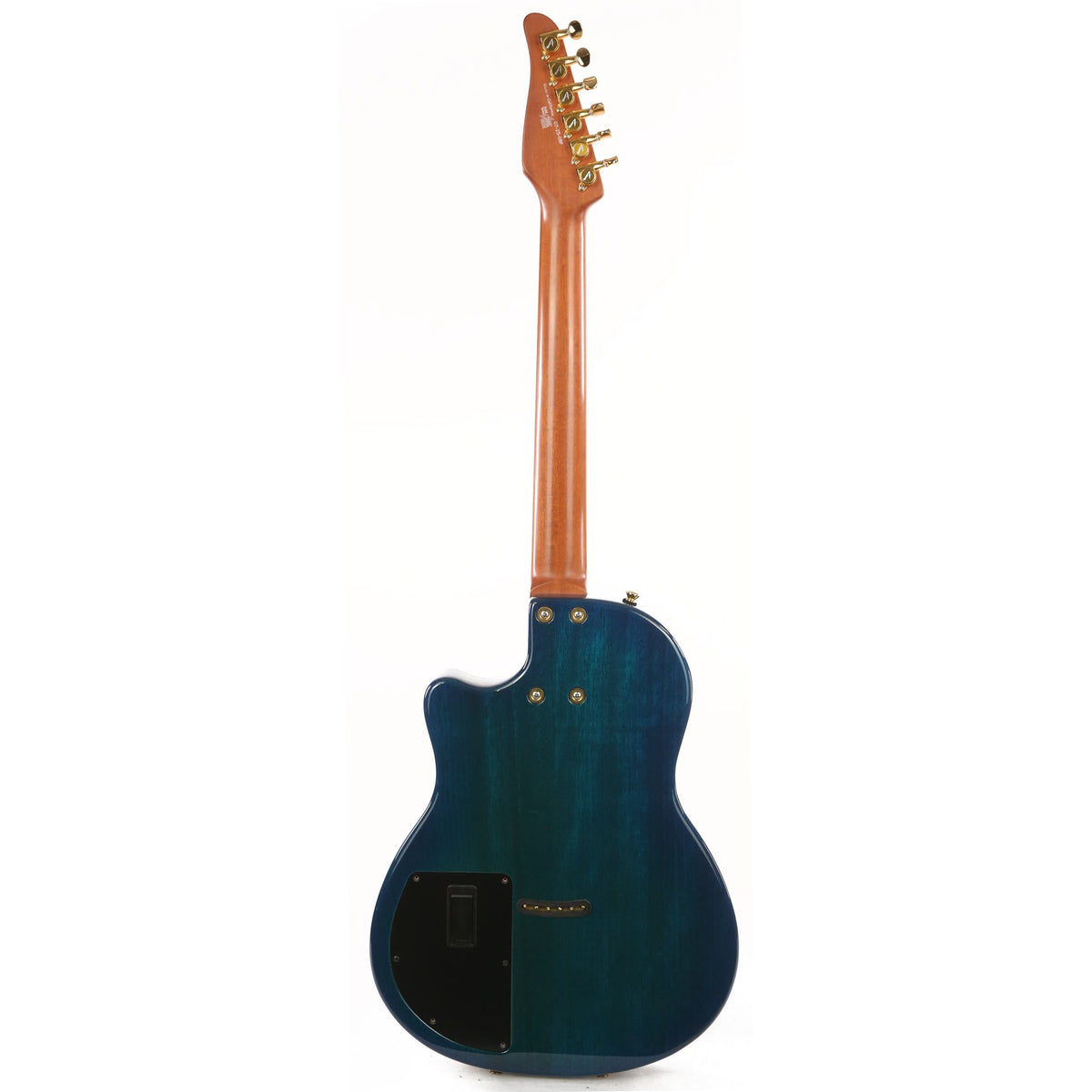 Tom Anderson Crowdster Plus Acoustic-Electric Bora Bora to Trans Blue Burst 2008 — 3