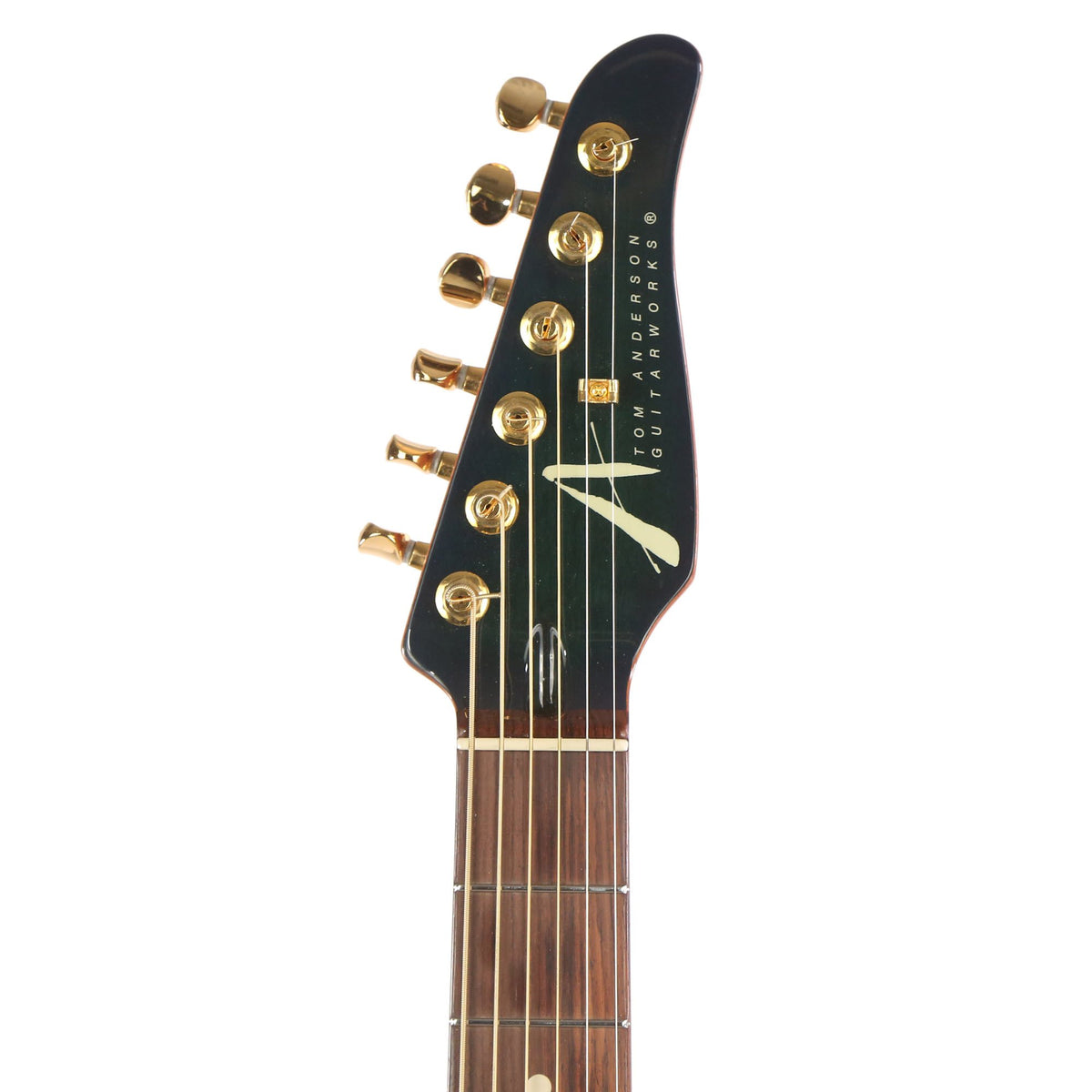 Tom Anderson Crowdster Plus Acoustic-Electric Bora Bora to Trans Blue Burst 2008 — 4