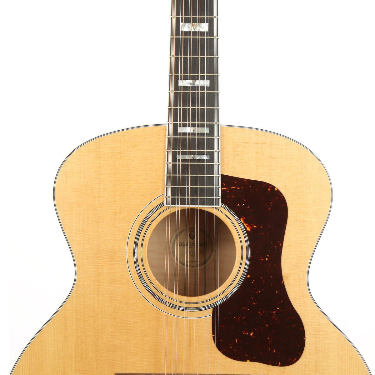 Guild F-512 Maple 12-String Acoustic Natural 2019 — 6