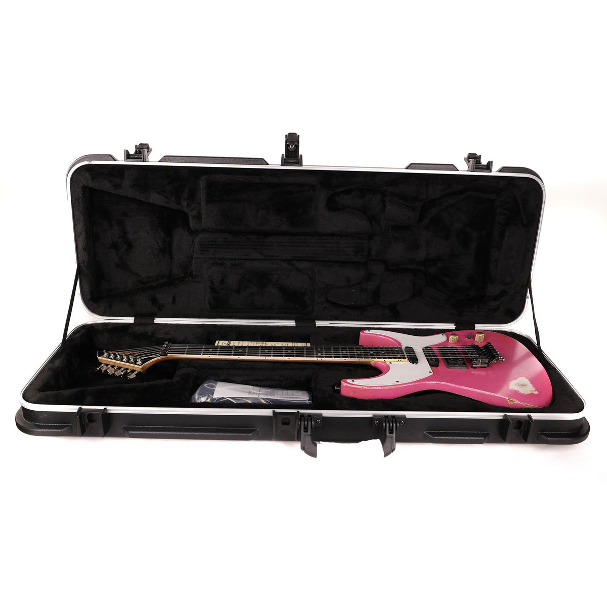 Jackson Custom Shop SL Soloist 3S-V HSS Platinum Pink — 12